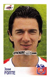 Sticker Jose Fonte - Coca-Cola Championship 2008-2009 n. 193 - Panini
