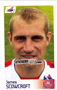 Sticker James Scowcroft - Coca-Cola Championship 2008-2009 n. 194 - Panini