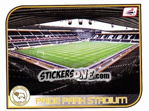 Sticker Derby County Stadium - Coca-Cola Championship 2008-2009 n. 202 - Panini