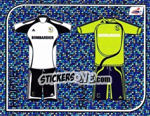 Sticker Derby County Kits - Coca-Cola Championship 2008-2009 n. 204 - Panini