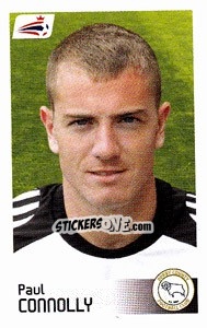 Figurina Paul Connolly - Coca-Cola Championship 2008-2009 n. 211 - Panini