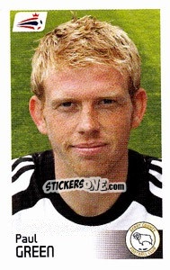 Sticker Paul Green - Coca-Cola Championship 2008-2009 n. 212 - Panini