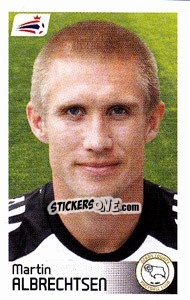 Sticker Martin Albrechtsen - Coca-Cola Championship 2008-2009 n. 222 - Panini
