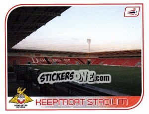 Sticker Doncaster Rovers Stadium - Coca-Cola Championship 2008-2009 n. 224 - Panini