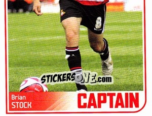 Sticker Brian Stock - Coca-Cola Championship 2008-2009 - Panini