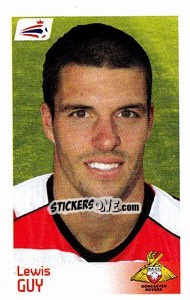 Sticker Lewis Guy - Coca-Cola Championship 2008-2009 n. 236 - Panini