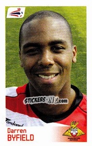 Cromo Darren Byfield - Coca-Cola Championship 2008-2009 - Panini