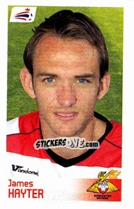 Sticker James Hayter - Coca-Cola Championship 2008-2009 n. 240 - Panini