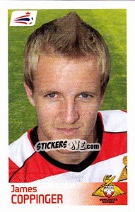 Sticker James Coppinger - Coca-Cola Championship 2008-2009 n. 244 - Panini