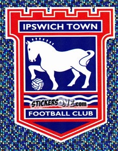 Sticker Ipswich Town Club Badge - Coca-Cola Championship 2008-2009 n. 245 - Panini