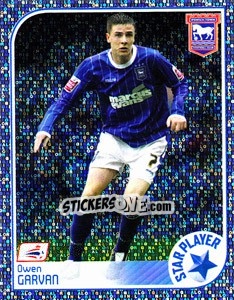 Sticker Owen Garvan - Coca-Cola Championship 2008-2009 n. 247 - Panini