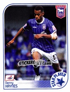 Sticker Danny Haynes - Coca-Cola Championship 2008-2009 n. 250 - Panini