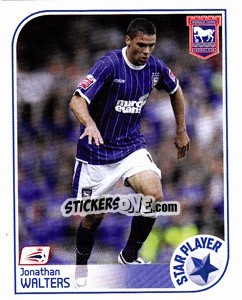 Sticker Jonathan Walters - Coca-Cola Championship 2008-2009 n. 251 - Panini