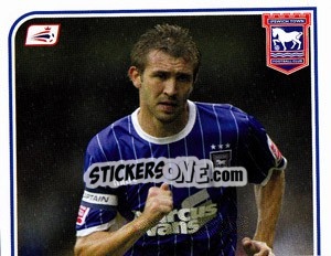 Sticker Gareth McAuley - Coca-Cola Championship 2008-2009 n. 252 - Panini