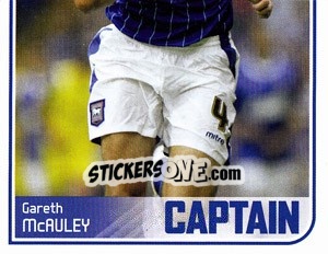 Sticker Gareth McAuley - Coca-Cola Championship 2008-2009 n. 253 - Panini