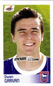 Sticker Owen Garvan - Coca-Cola Championship 2008-2009 n. 258 - Panini