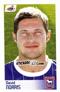 Sticker David Norris - Coca-Cola Championship 2008-2009 n. 260 - Panini
