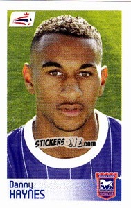 Sticker Danny Haynes - Coca-Cola Championship 2008-2009 n. 262 - Panini
