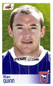 Sticker Alan Quinn - Coca-Cola Championship 2008-2009 n. 264 - Panini