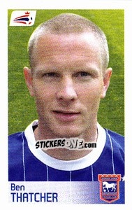 Sticker Ben Thatcher - Coca-Cola Championship 2008-2009 n. 266 - Panini