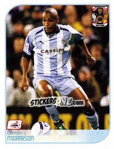 Sticker Clinton Morrison - Coca-Cola Championship 2008-2009 n. 270 - Panini