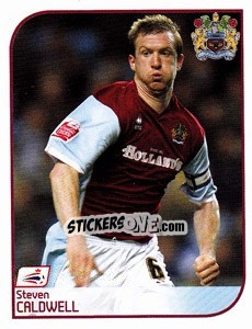 Sticker Steven Caldwell - Coca-Cola Championship 2008-2009 n. 275 - Panini