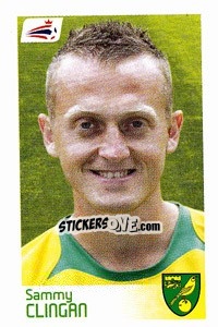 Sticker Sammy Clingan - Coca-Cola Championship 2008-2009 n. 290 - Panini