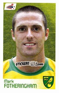 Sticker Mark Fotheringham - Coca-Cola Championship 2008-2009 n. 293 - Panini