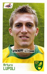 Sticker Arturo Lupoli - Coca-Cola Championship 2008-2009 n. 294 - Panini