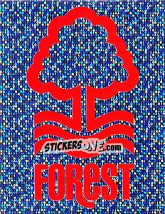 Sticker Nottingham Forest Club Badge - Coca-Cola Championship 2008-2009 - Panini