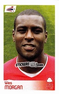 Sticker Wes Morgan - Coca-Cola Championship 2008-2009 n. 311 - Panini