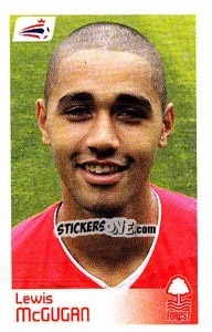 Sticker Lewis McGugan - Coca-Cola Championship 2008-2009 n. 314 - Panini