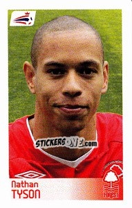 Sticker Nathan Tyson - Coca-Cola Championship 2008-2009 n. 315 - Panini