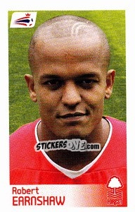Sticker Robert Earnshaw - Coca-Cola Championship 2008-2009 n. 316 - Panini