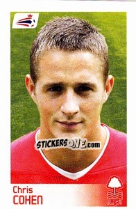 Sticker Chris Cohen - Coca-Cola Championship 2008-2009 n. 318 - Panini