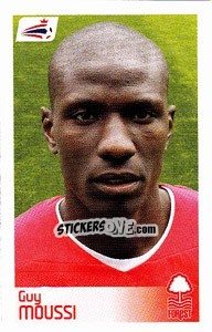 Sticker Guy Moussi - Coca-Cola Championship 2008-2009 n. 319 - Panini