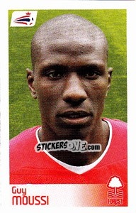 Cromo Guy Moussi - Coca-Cola Championship 2008-2009 - Panini