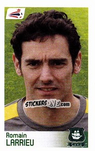 Sticker Romain Larrieu - Coca-Cola Championship 2008-2009 - Panini