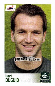 Sticker Karl Duguid - Coca-Cola Championship 2008-2009 - Panini