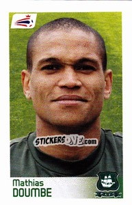 Figurina Mathias Doumbe - Coca-Cola Championship 2008-2009 n. 335 - Panini