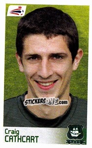 Sticker Craig Cathcart - Coca-Cola Championship 2008-2009 n. 339 - Panini