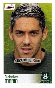 Figurina Nicholas Marin - Coca-Cola Championship 2008-2009 n. 340 - Panini