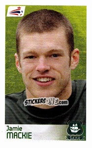 Sticker Jamie Mackie - Coca-Cola Championship 2008-2009 n. 341 - Panini