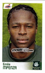 Sticker Emile Mpenza - Coca-Cola Championship 2008-2009 n. 342 - Panini