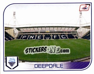 Sticker Preston North End Stadium - Coca-Cola Championship 2008-2009 n. 344 - Panini