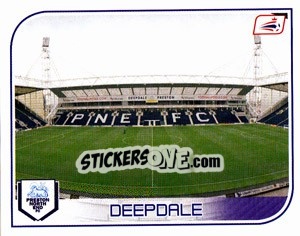 Figurina Preston North End Stadium - Coca-Cola Championship 2008-2009 - Panini