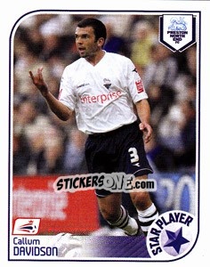 Sticker Callum Davidson - Coca-Cola Championship 2008-2009 n. 347 - Panini
