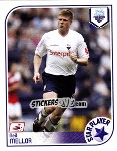 Sticker Neil Mellor - Coca-Cola Championship 2008-2009 n. 349 - Panini