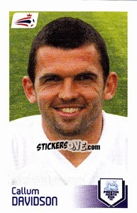 Sticker Callum Davidson - Coca-Cola Championship 2008-2009 n. 354 - Panini