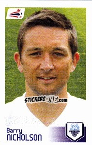 Sticker Barry Nicholson - Coca-Cola Championship 2008-2009 n. 359 - Panini